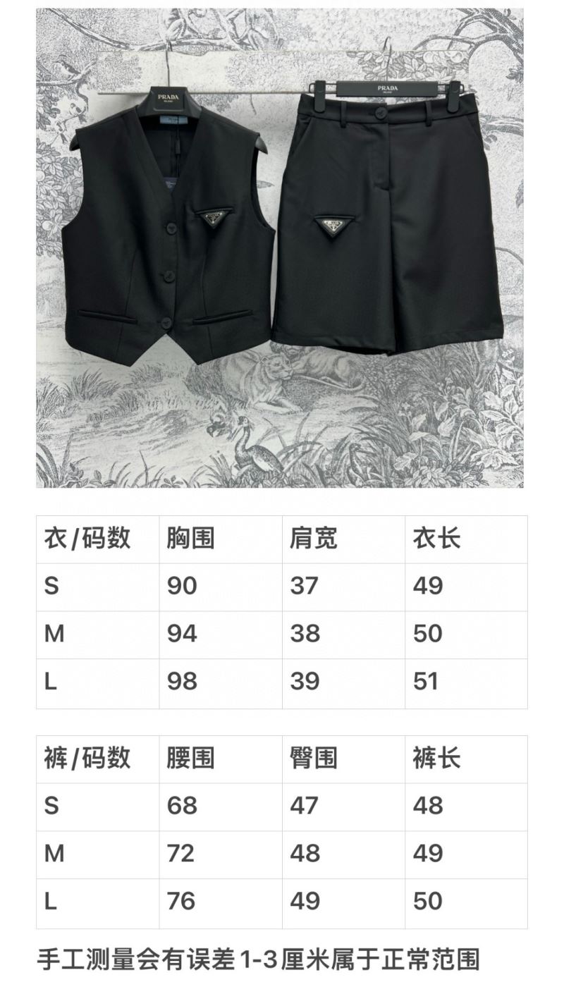 Prada Short Suits